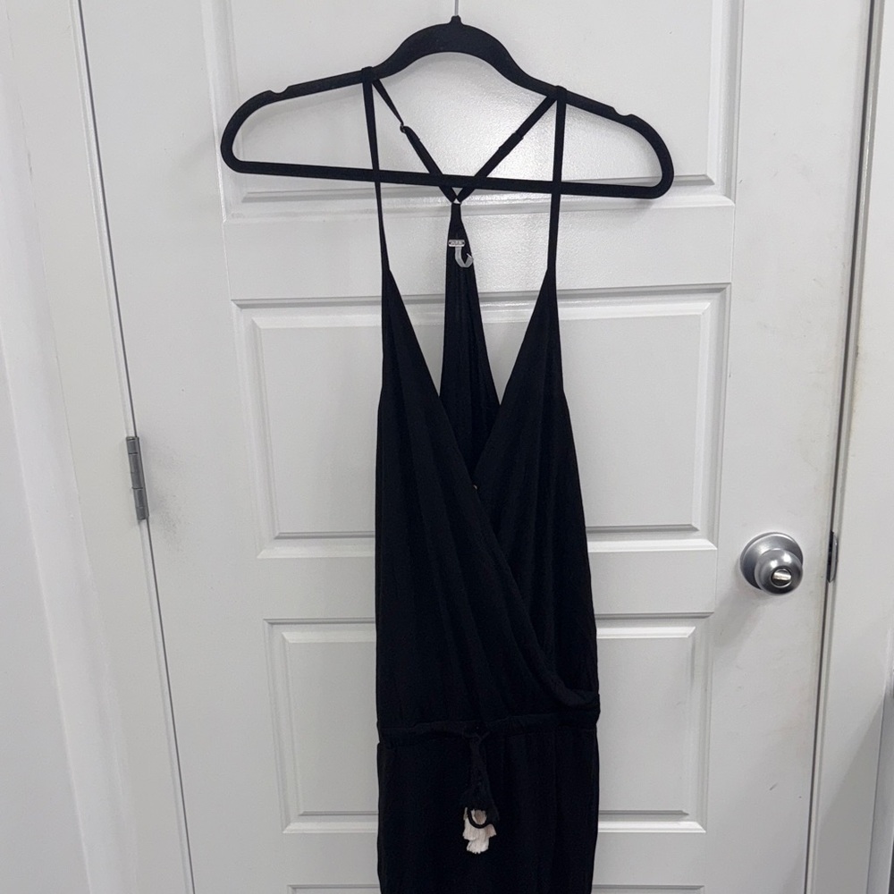 YFB young fabulous broke‎ Black Sleeveless Jumpsuit size medium